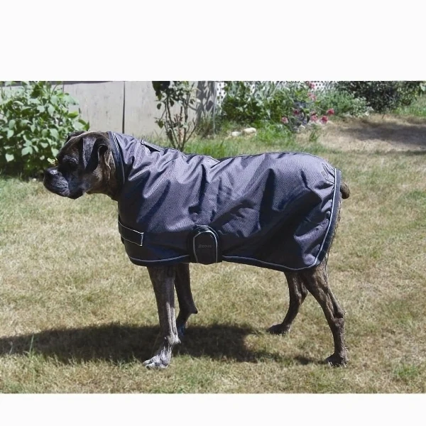 EOUS High Neck Winter Dog Blanket Baja Blue / X-Small