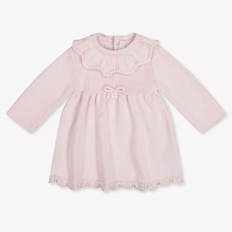 Martin Aranda Baby Meisjes Jurk In Licht Roze 6 Maanden