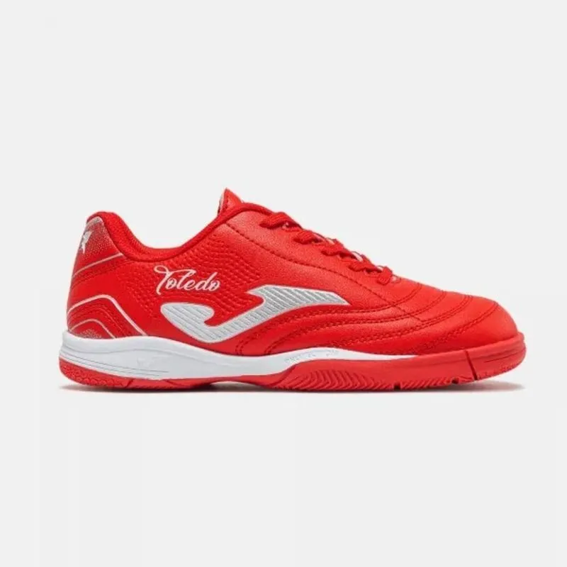Chuteira Joma Futsal Toledo Jr Vermelho/Branco 32