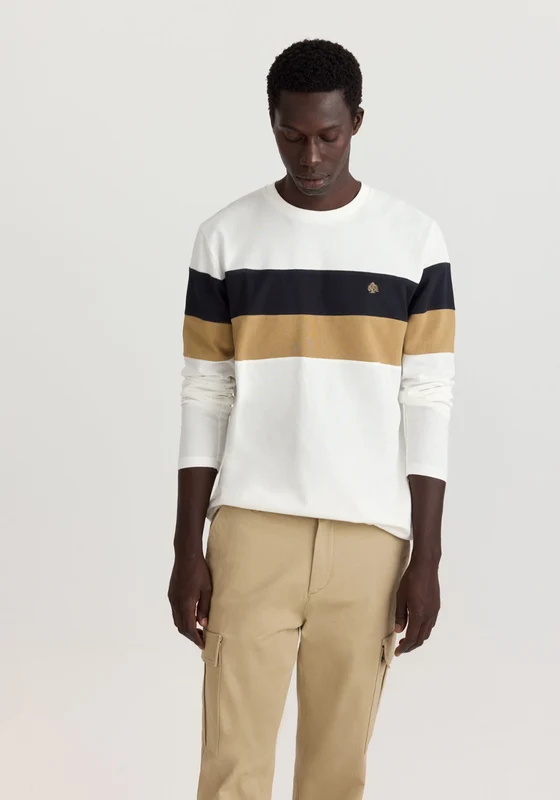 Pique T-Shirt - White Ivory / M