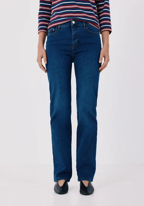 Shaping Sensational Straight Jeans - Medium Blue Medium Blue / 38