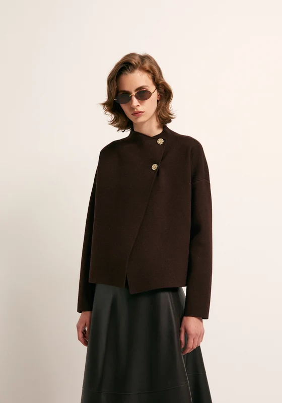 Crossover Jacket - Brown Brown / L