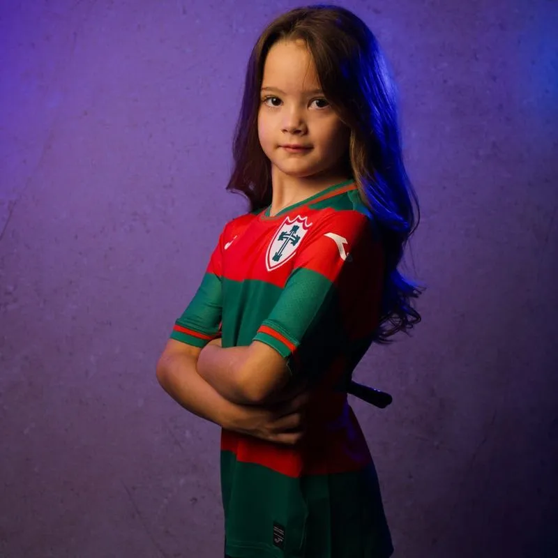 Camisa Portuguesa I Joma 2026 Infantil Listrada 4