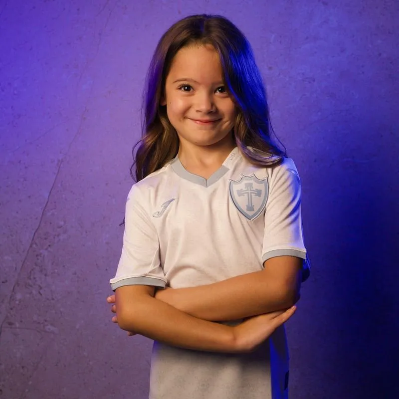 Camisa Portuguesa II Joma 2026 Infantil Branca 4