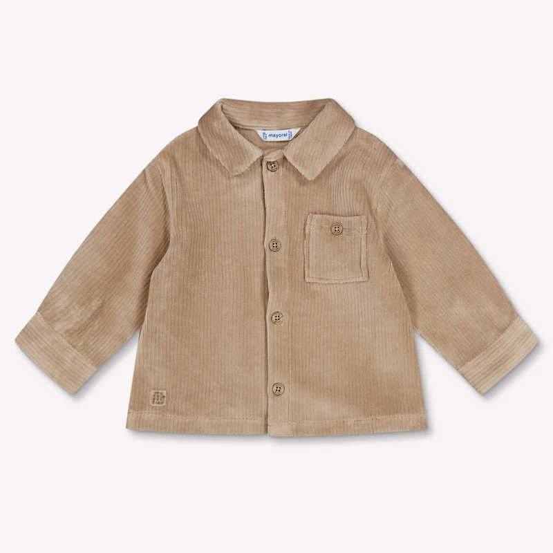 Mayoral Baby Jongens Blouse In Beige 18 Maanden