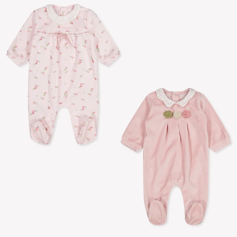 Mayoral Baby Meisjes Boxpakje In Licht Roze 1 Maanden