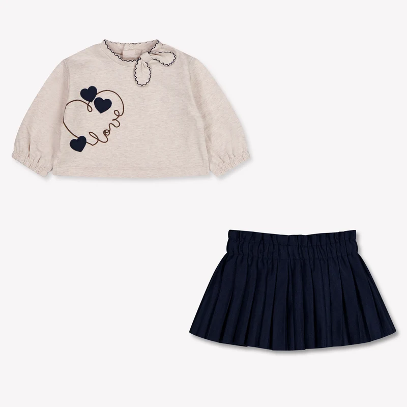 Mayoral Baby Meisjes Setje In Navy 18 Maanden