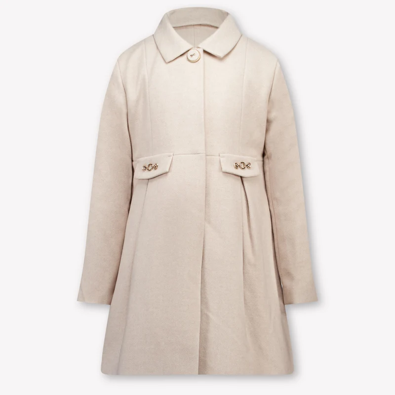 Mayoral Kinder Meisjes Winterjas In Licht Beige 3 Jaar