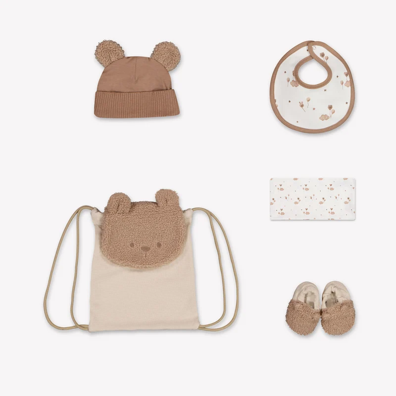 Mayoral Baby Unisex Setje In Licht Beige ONE