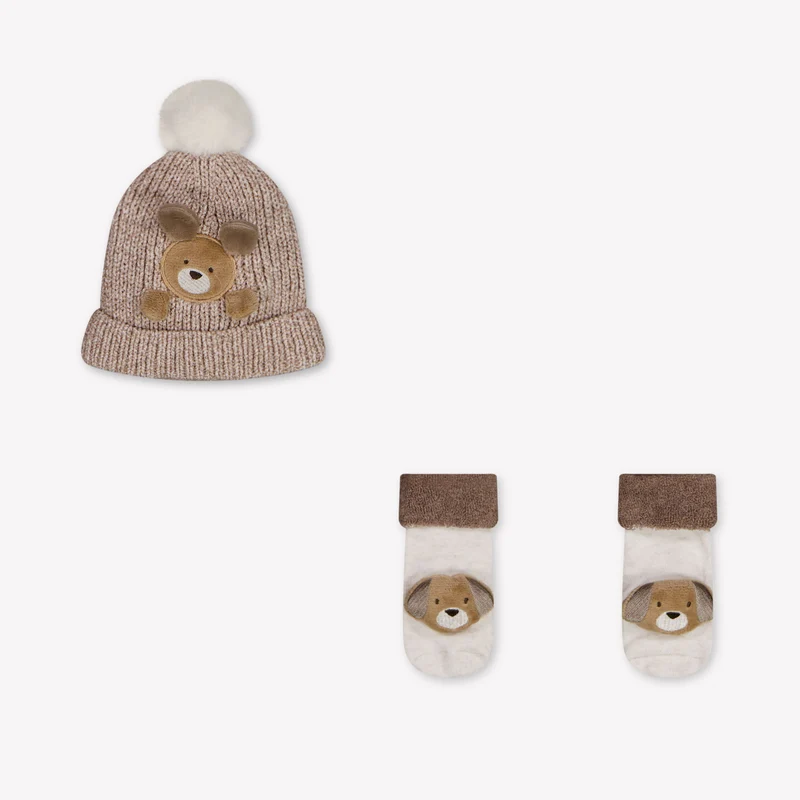 Mayoral Baby Jongens Muts In Beige 3 Maanden