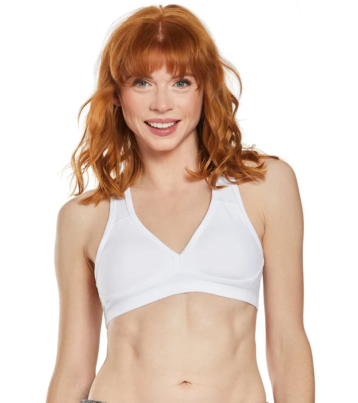 Beyond Yoga Lift Your Spirits Yoga Sports Bra White / XL