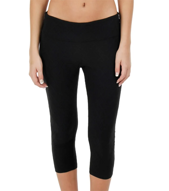Beyond Yoga Women's Quilted Original Legging Black / XS