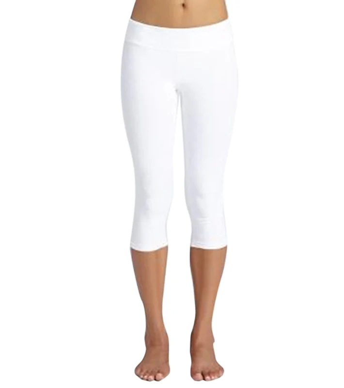 Beyond Yoga Women's Quilted Original Legging White / S