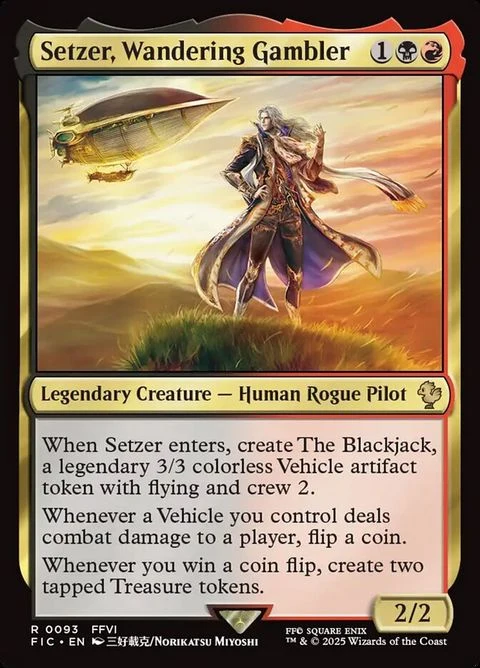 Setzer, Wandering Gambler (93) Non-Foil / Near Mint