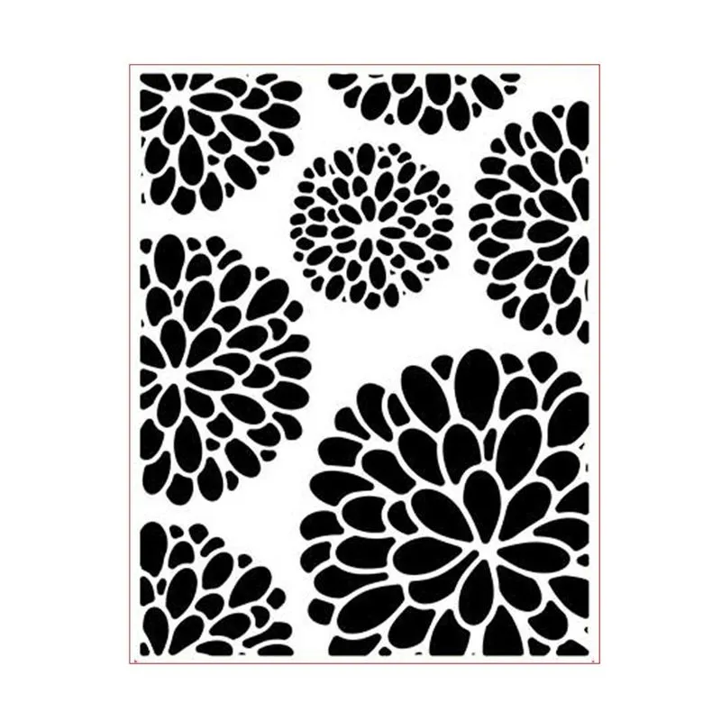 Pasta De Estampagem | Modelos De Estampagem De Flores | Plástico