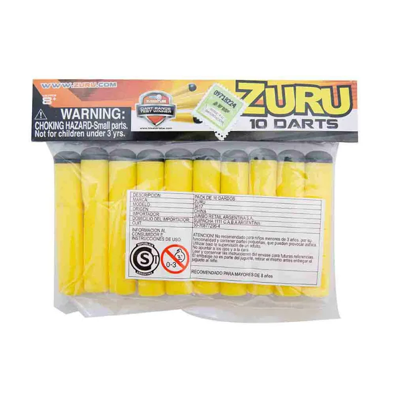 Pack X 10 Dardos Zuru