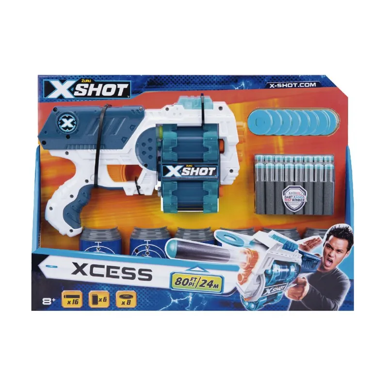 Lanzador X-shot Xcess Zuru 1 u.