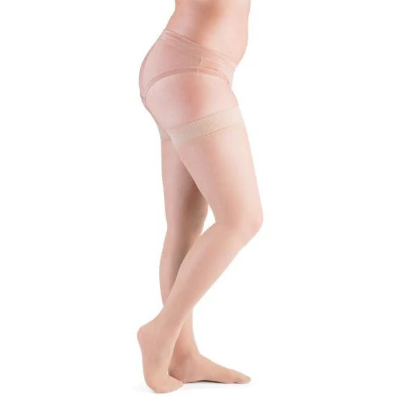 VenActive Women's Premium Sheer 15-20 mmHg Thigh Highs Small / Natural