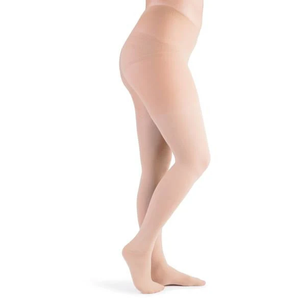 VenActive Women's Premium Sheer 20-30 mmHg Pantyhose Large / Natural