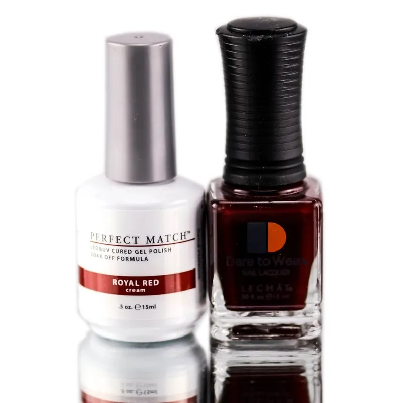 Verniz Em Gel Lechat Nobility Perfect Match 06 Royal Red