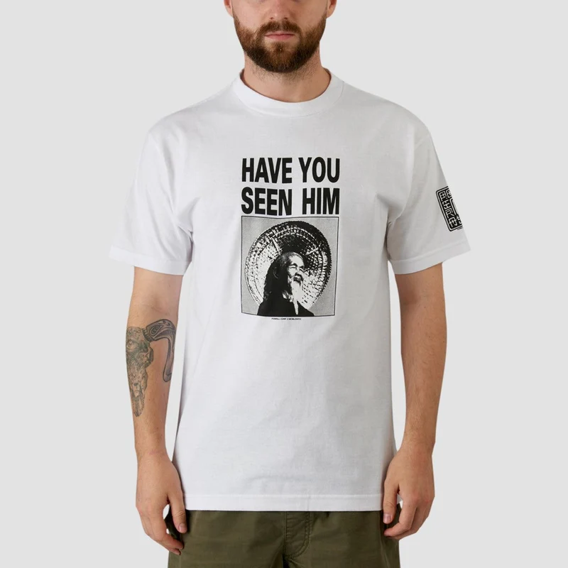Powell Peralta Animal Have You Seen Him T-Shirt White XX-Large