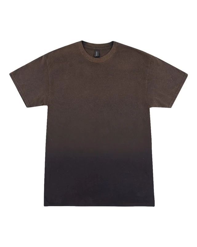 Colortone 1285 Unisex Vintage Spray T-Shirt - Vintage Black Brown-Dark / Adult M