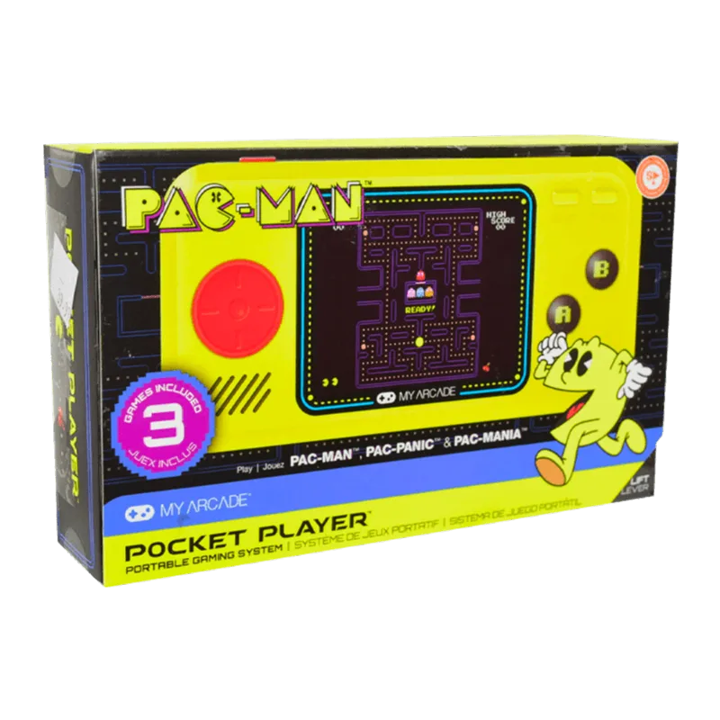 Pac-Man Sistema de Juego Portátil