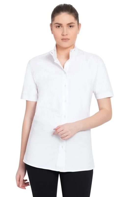 Tuffrider Ladies Starter Short Sleeve Shirt White / 32