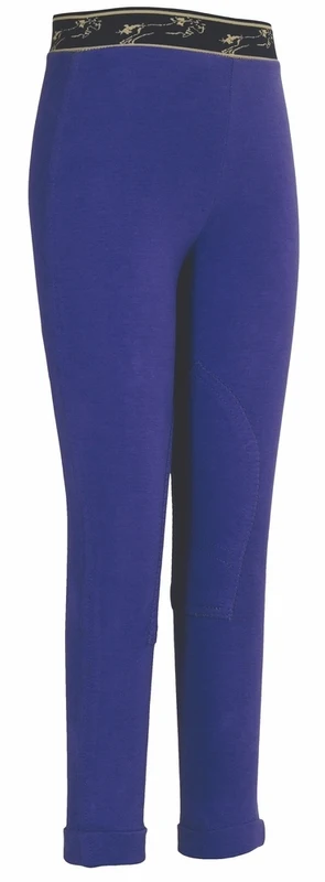 TuffRider Kids Cotton Schooler Jodhpurs Deep Purple / 14 Regular