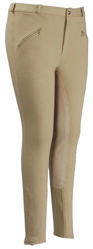 TuffRider Mens Cotton Full Seat Breech Light Tan / 36 Regular