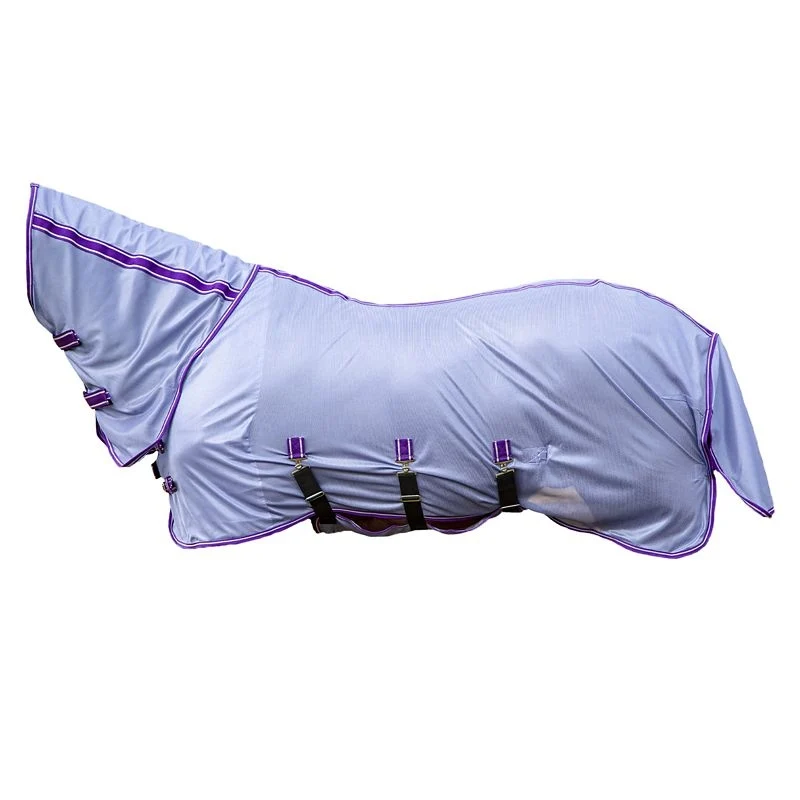 TuffRider Comfy Plus Combo Fly Sheet Purple / 78