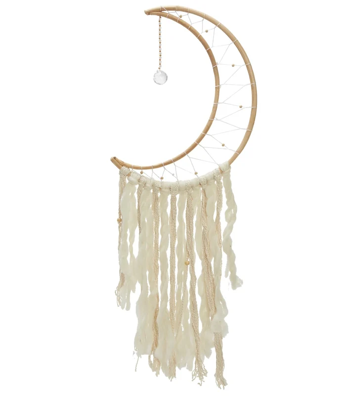 dZi Wall Decor: Large Moon White