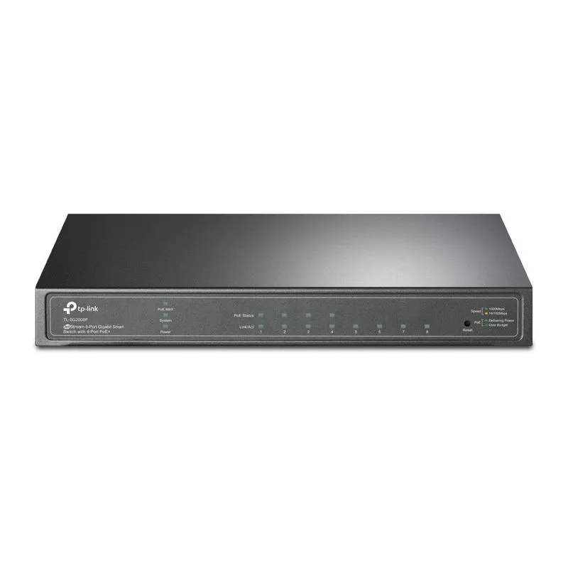 Switch Poe Gigabit Jetstream De 8 Portas