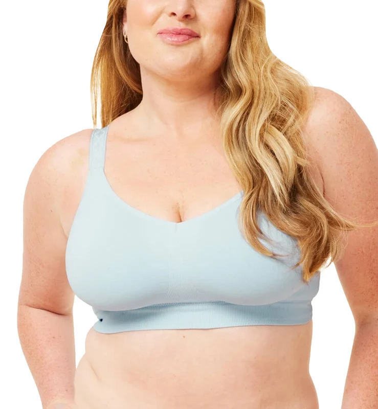 Sugar Candy by Cake Seamless Basic Everyday Softcup Bra (28-8005) - Baby Blue Large