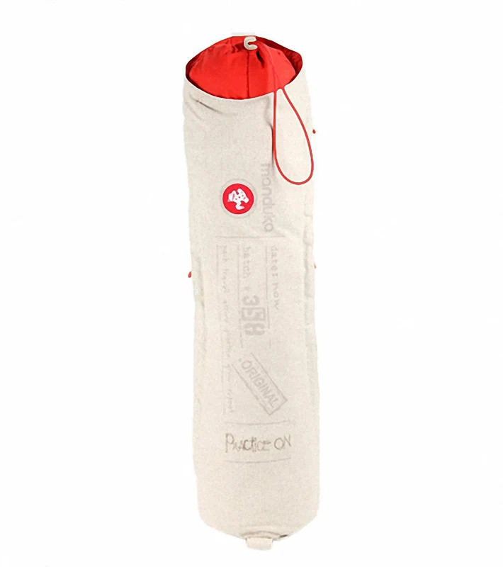 Manduka Journey On -- The Daytripper Top-Loading Yoga Mat Bag Natural