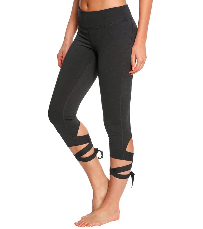 Manduka Flux Yoga Leggings Black / L