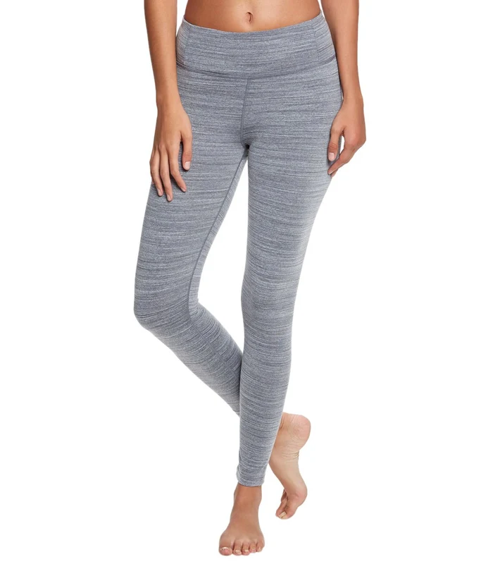 Manduka Essential Long Yoga Leggings Dark Heather Grey / L
