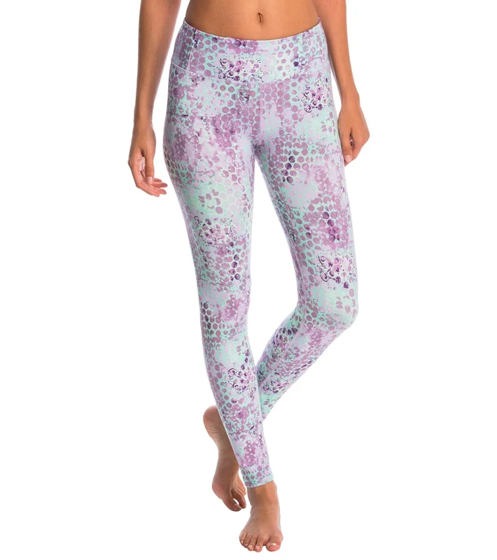 Manduka Essential Long Yoga Leggings Amara Print / L