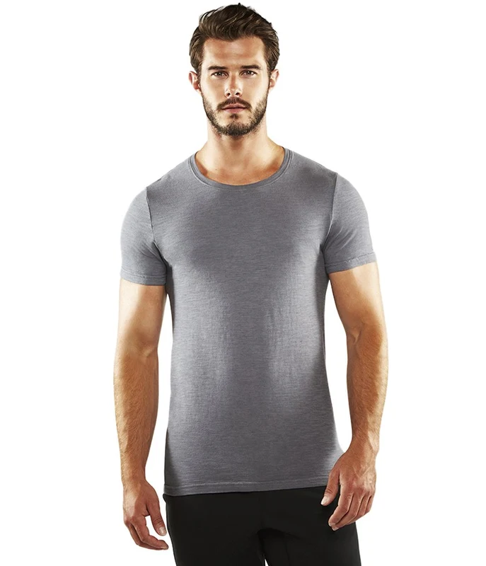 Manduka Men's Organic Yoga Shirt Thunder / L