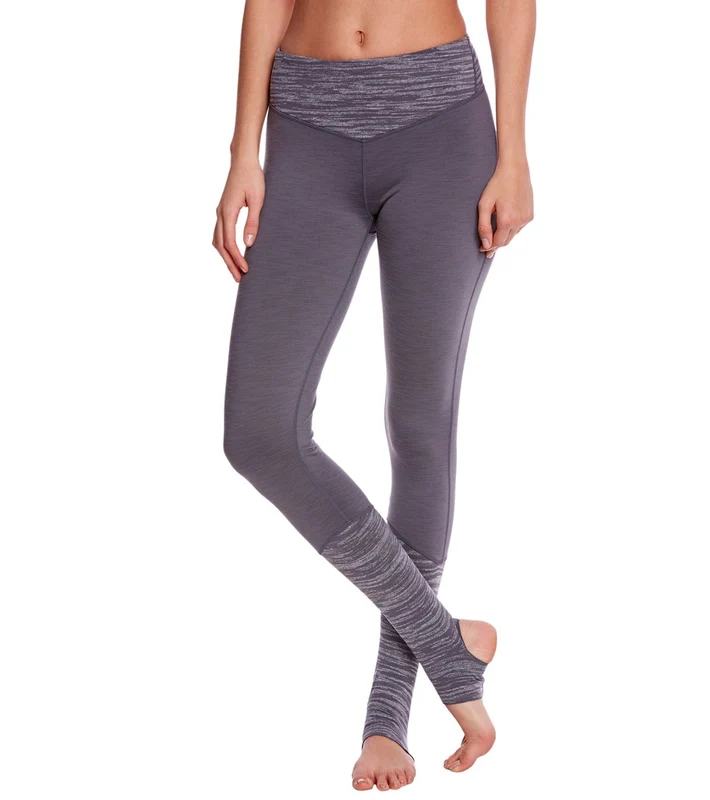 Manduka Root & Rise Yoga Leggings Sediment / L