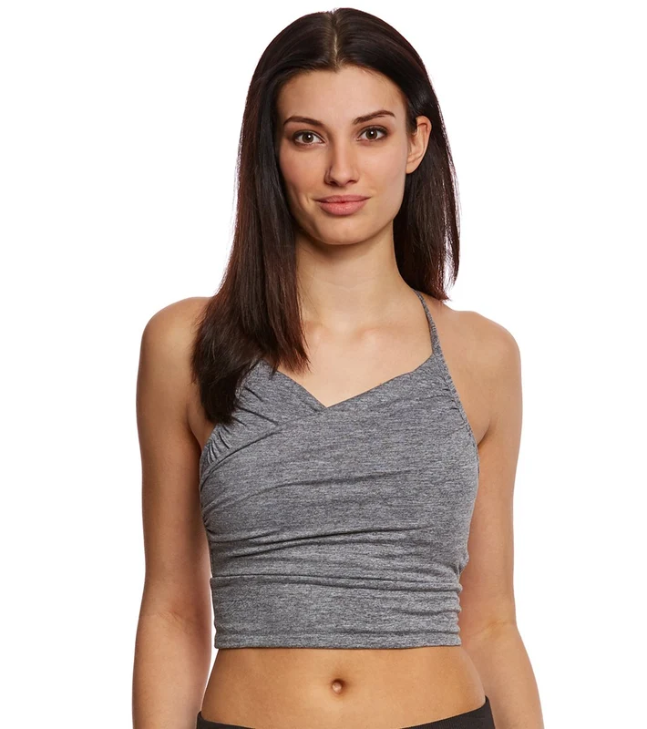 Manduka Wrap Up Bralette Sediment Heather / M