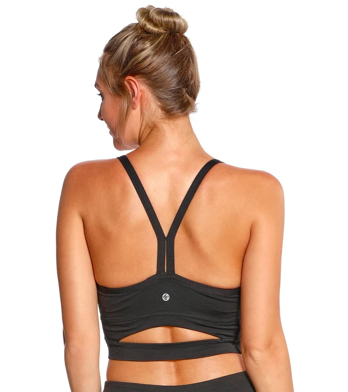 Manduka Libertine Yoga Bralette Black / S