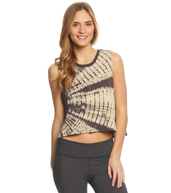 Manduka Adorn Yoga Crop Top Raisin / M