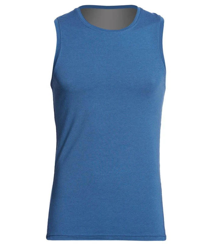 Manduka Men's Transcend Performance Tank Aqua / L