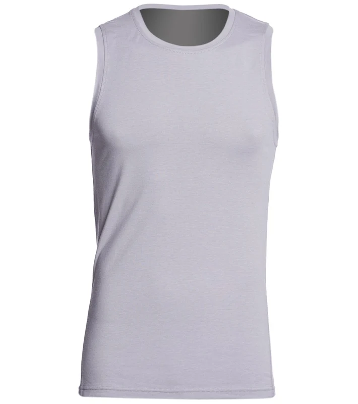 Manduka Men's Transcend Performance Tank Dawn Grey / L