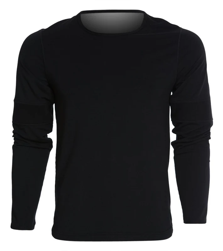 Manduka Men's Intentional Relaxed Long Sleeve Crew Black / S