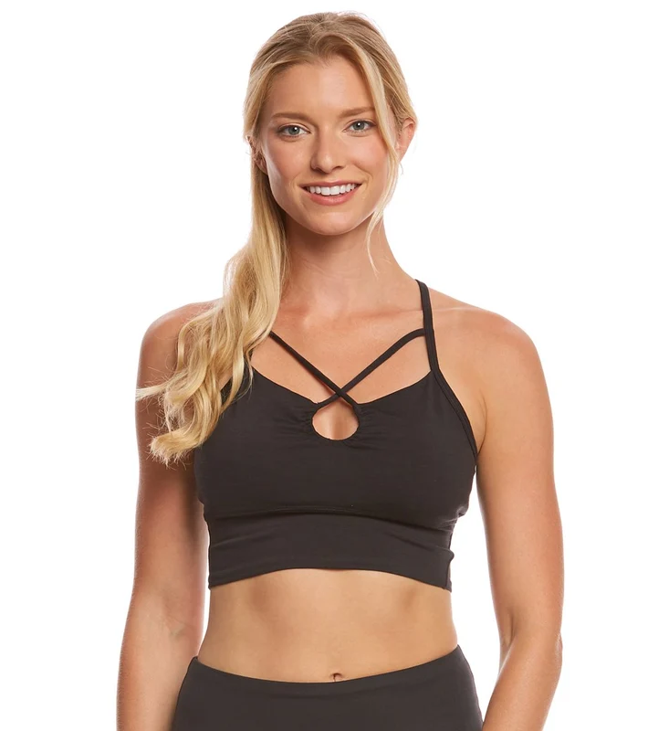Manduka Luminous Yoga Bralette Black / XS