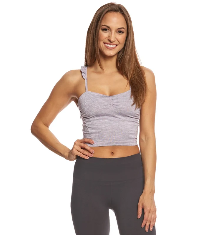 Manduka Crop Cami Root Mini Stripe / M