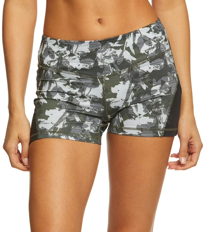 Manduka Linea Yoga Shorts Digital Floral / S
