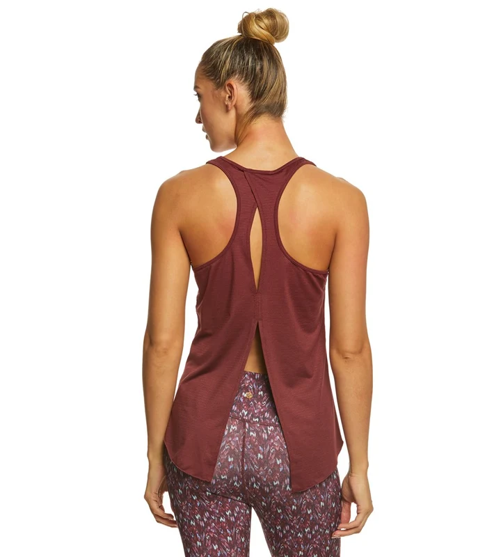Manduka Kosha Open Back Yoga Tank Top Ruby / XS